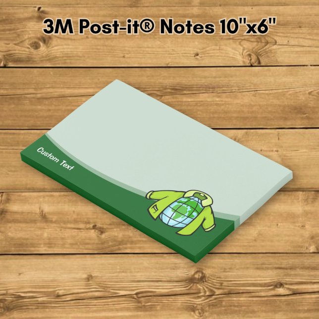 Globe Jacket Post-it Notes (Creator Uploaded)