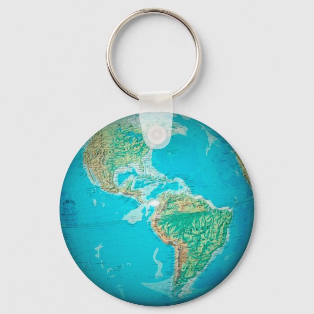 Globe Key Ring (Front)