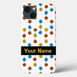 Globe Lines 'Name' iPad mini barely there iPhone 13 Case