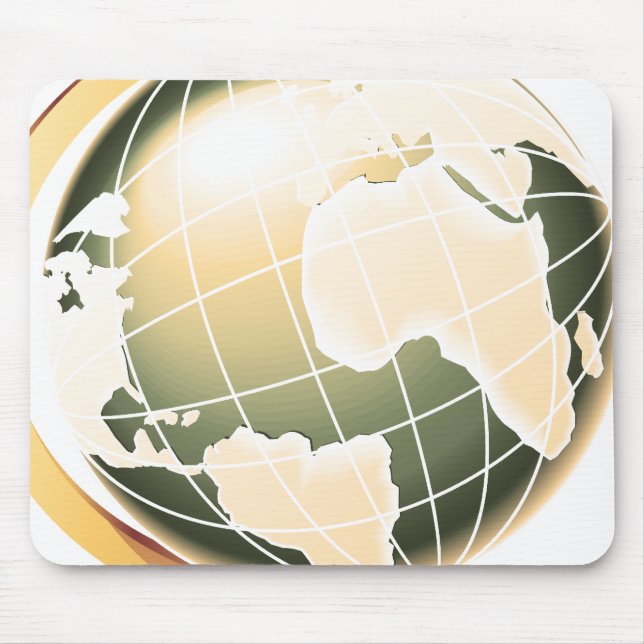 Globe Mouse Mat (Front)
