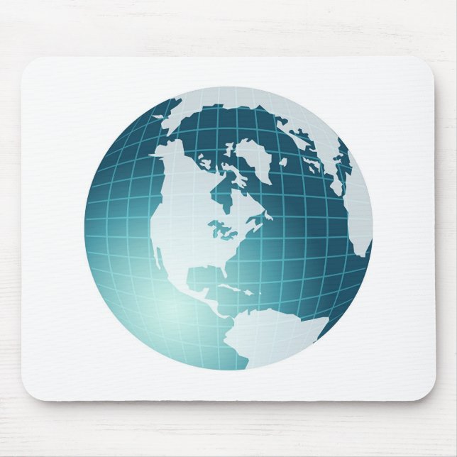 Globe Mouse Mat (Front)