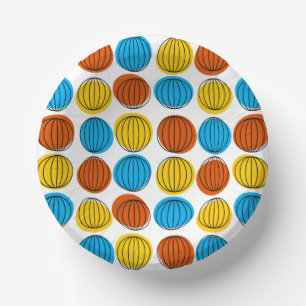 Globe Multi  Paper Plate
