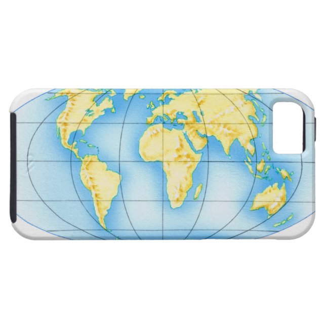 Globe of the World Case-Mate iPhone Case (Back Horizontal)