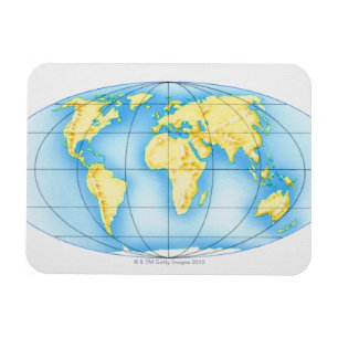 Globe of the World Magnet