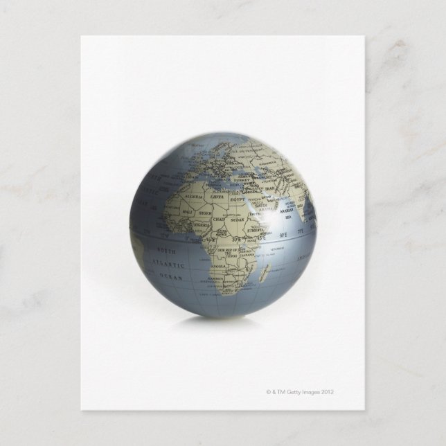 Globe Postcard (Front)