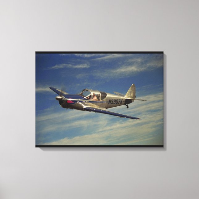 Globe, Swift 1946_Classic Aviation Canvas Print (Front)