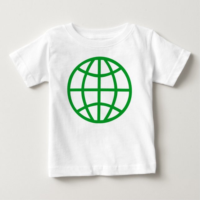 Globe Symbol Baby T-Shirt (Front)