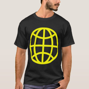Globe Symbol - Yellow T-Shirt