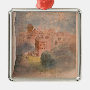 Globe Theatre, Southwark Metal Tree Decoration