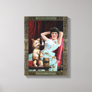 Globe Tobacco Co. Chew Globe Vintage Poster Canvas Print