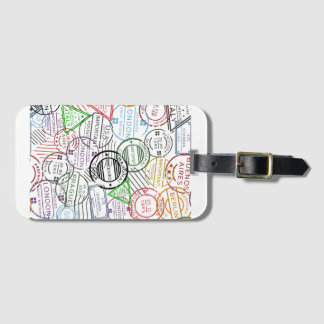 Globetrotter - Been Around the world Stamp Tag