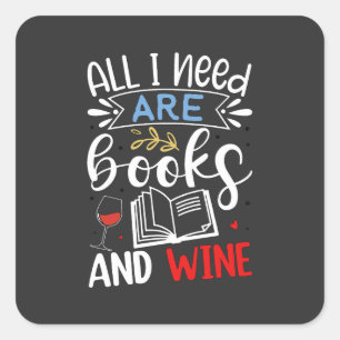 Globle World Book Day  Square Sticker