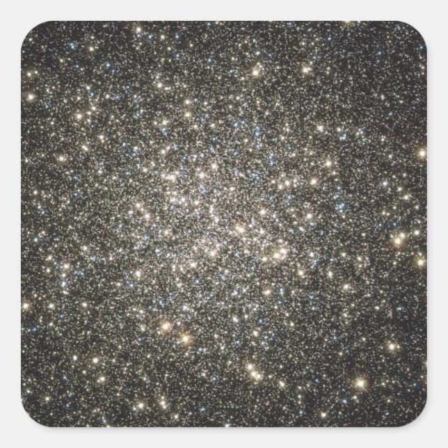Globular cluster M13 Square Sticker (Front)