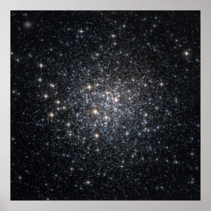 Globular Cluster M72 Stars Space Poster