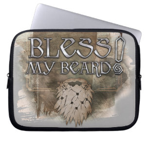 Gloin - Bless My Beard Laptop Sleeve