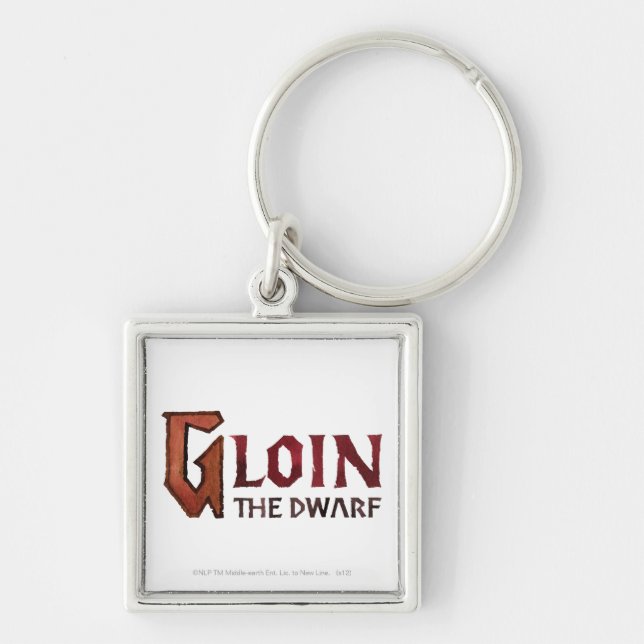 Gloin Name Key Ring (Front)