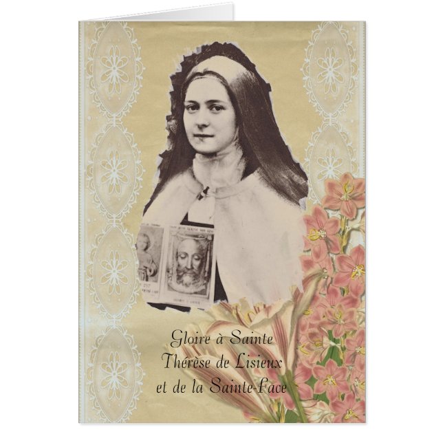 Gloire à Sainte Thérèse et de la Sainte Face (Front)