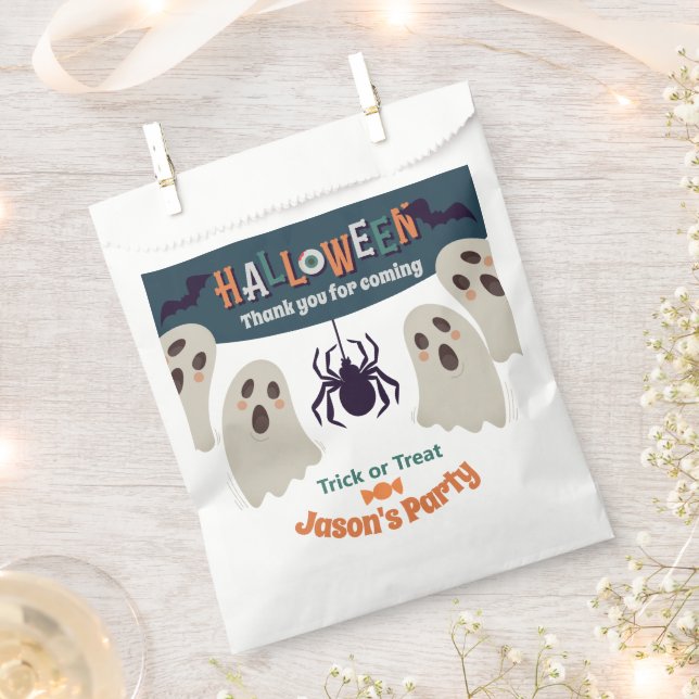 Gloomy Halloween - Favour Bags (Clipped)