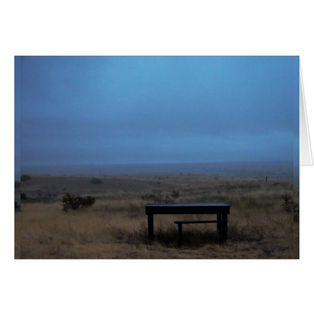 Gloomy Table, Santa Fe, NM (Front Horizontal)