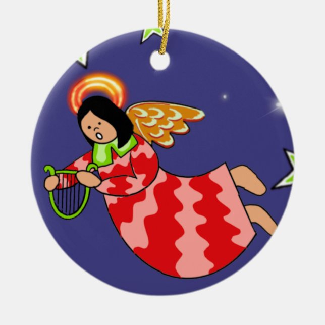 Gloria! Angel Ornament II (Front)