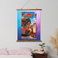 Gloria Chibi Rockabilly Dawn Tapestry