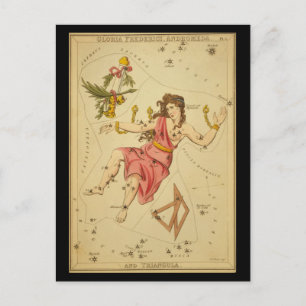 Gloria Frederici, Andromeda and Triangula Postcard