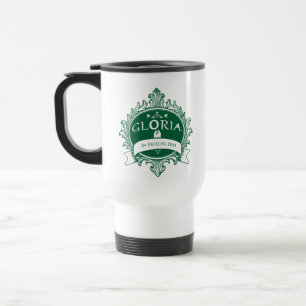 Gloria in Excelsis Deo Latin Phrase Catholic Travel Mug