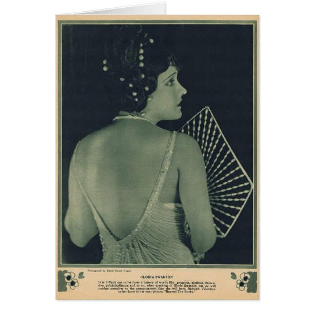 Gloria Swanson 1922 (Front)