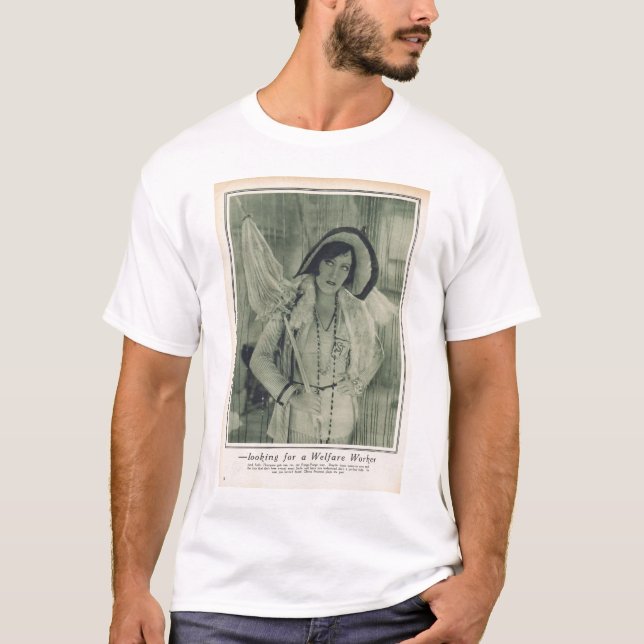 Gloria Swanson 1928 T-Shirt (Front)