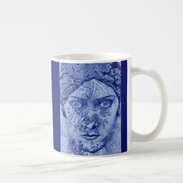 Gloria Swanson in blue Coffee Mug (Right)
