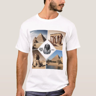 "Glories of Civilisations: Wonders of the Past and T-Shirt