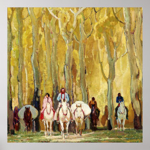 “Glorietta” by W Herbert Dunton Poster