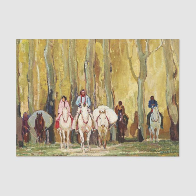 “Glorietta” by W Herbert Dunton Tissue Paper (Front)