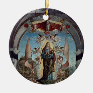 Glorification of St. Ursula and her Companions Ceramic Tree Decoration