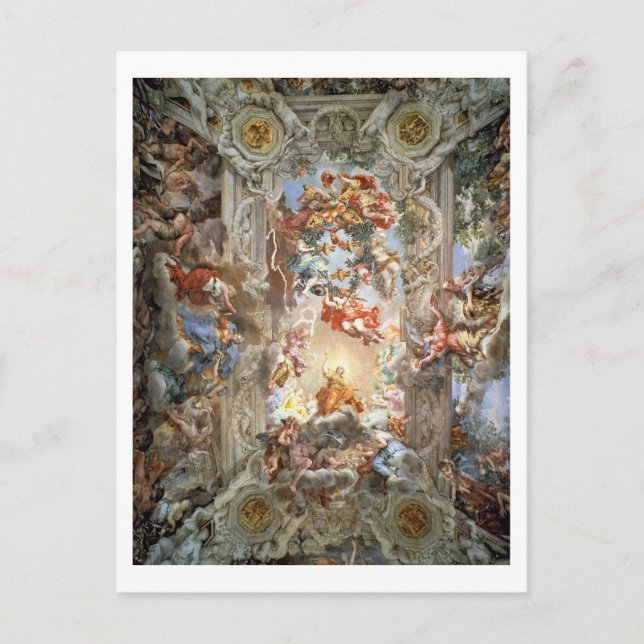 Glorification of the Reign of Pope Urban VIII (156 Postcard (Front)