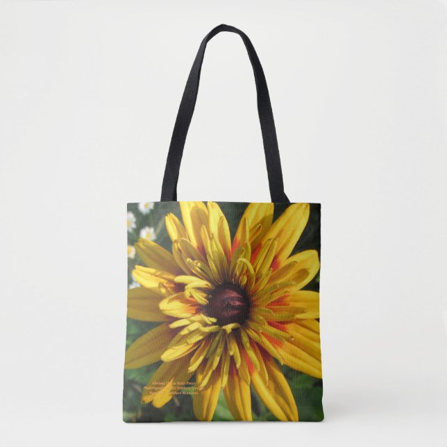 Gloriosa Daisy Multiple Petals Tote Bag (Front)