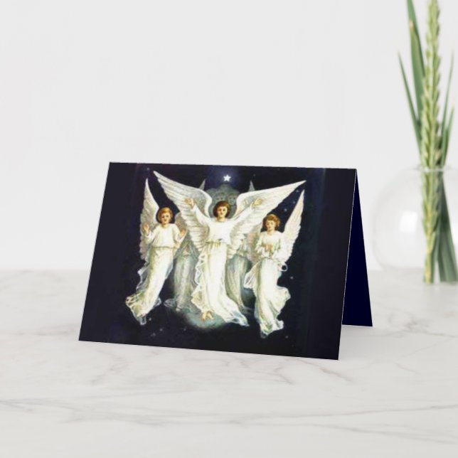 Glorious Angels Christmas Card (Front)