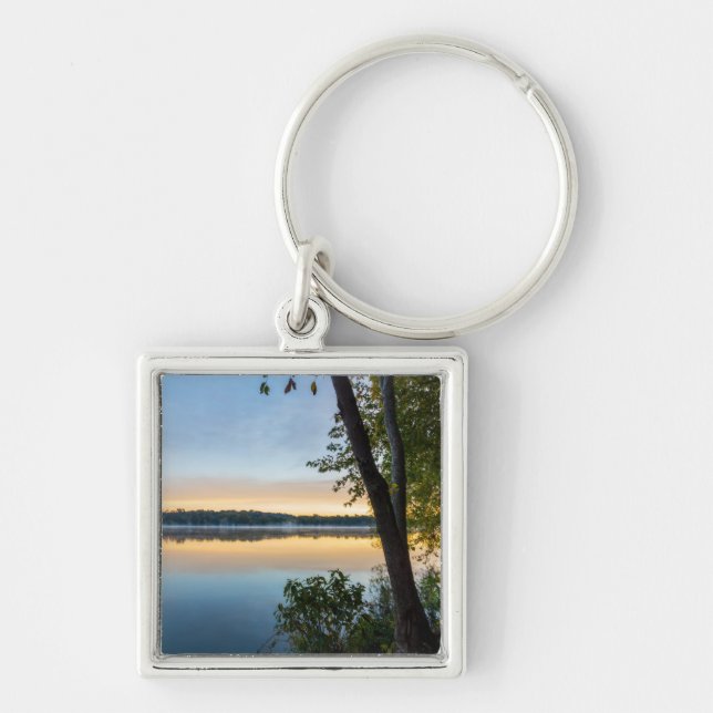 Glorious Autumn Morning Key Ring (Front)