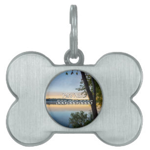 Glorious Autumn Morning Pet ID Tag
