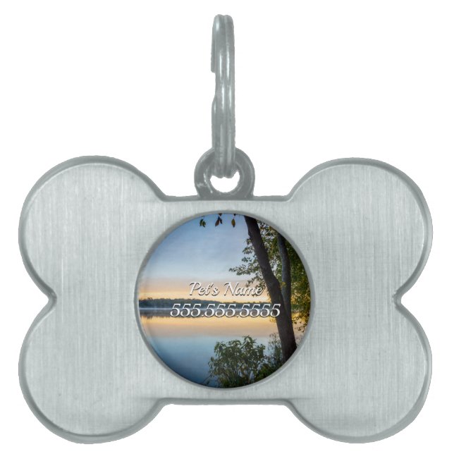 Glorious Autumn Morning Pet ID Tag (Front)