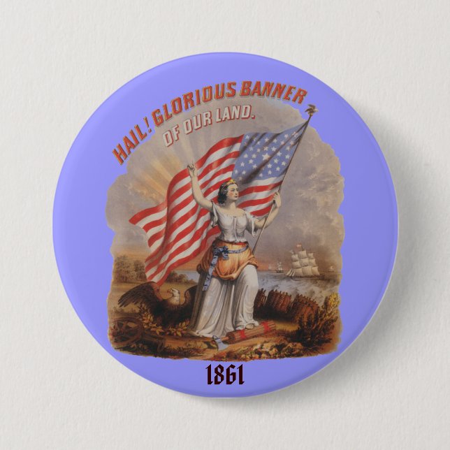 Glorious Banner! - Button (Front)