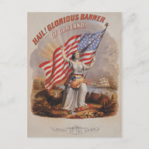 Glorious Banner! - Postcard