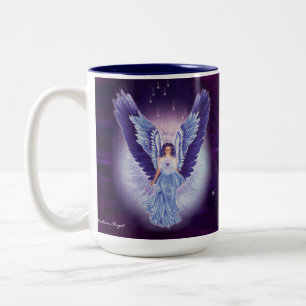 Glorious Blue Sapphire Angel Mug