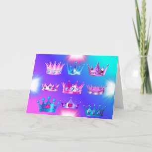 Glorious Crowning Rewards Greeting Card