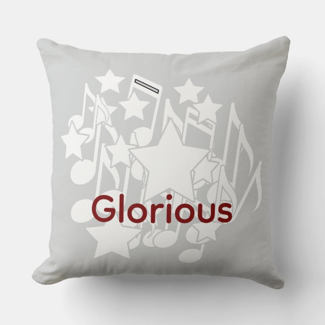 Glorious Embellished  Cushion (Front)