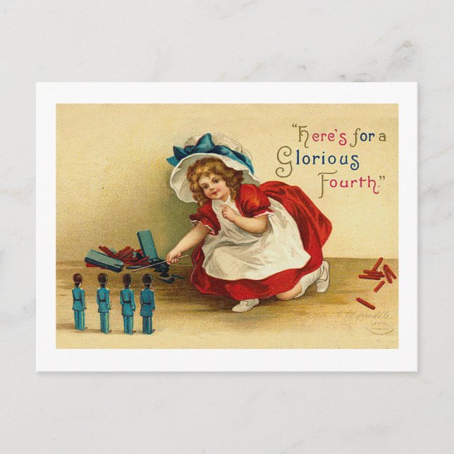 Glorious Fourth of July Greeting Cards (Front)