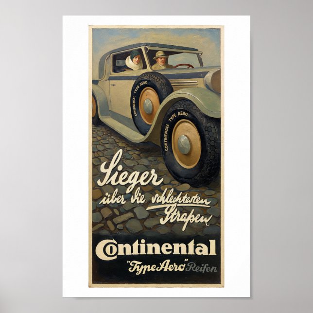 glorious FULL COLOR German advertising c1935 Poster (Front)