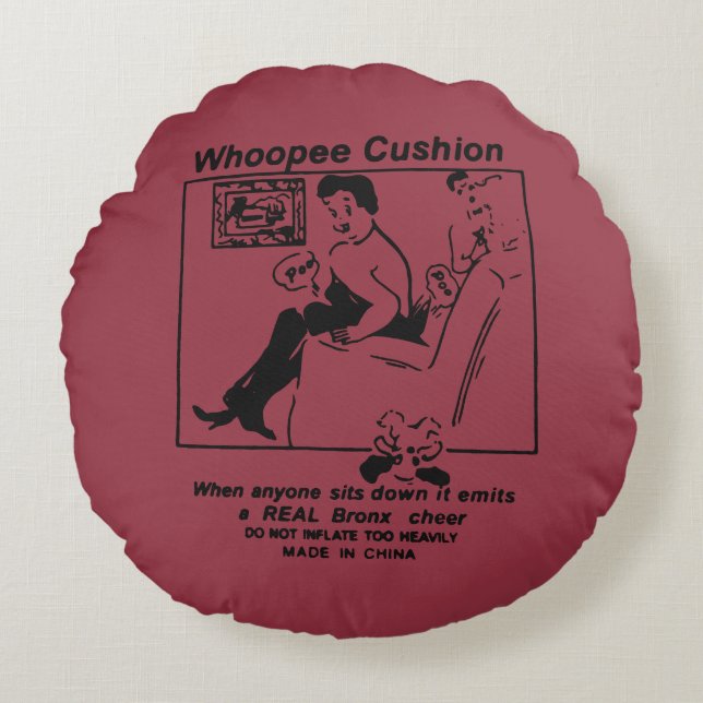 Glorious Gas Cushion (Throw Pillow) (Front)