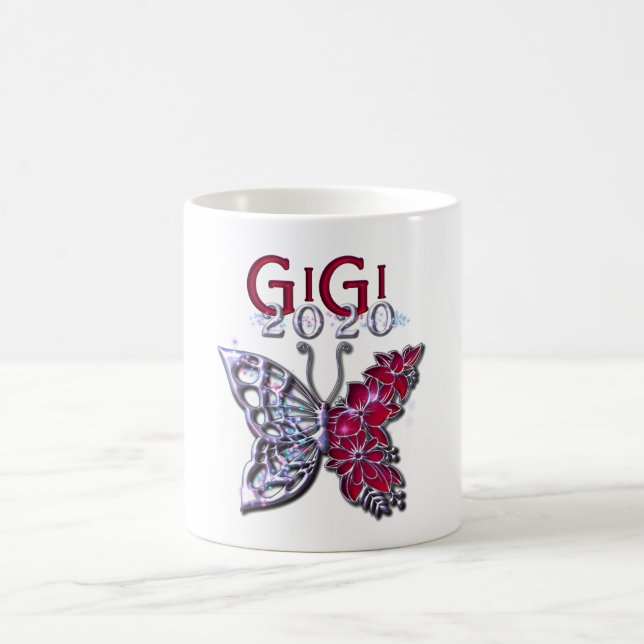 Glorious GIGI 2020 Butterfly Coffee Mug (Center)