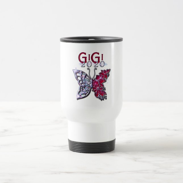 Glorious GIGI 2020 Butterfly Travel Mug (Center)